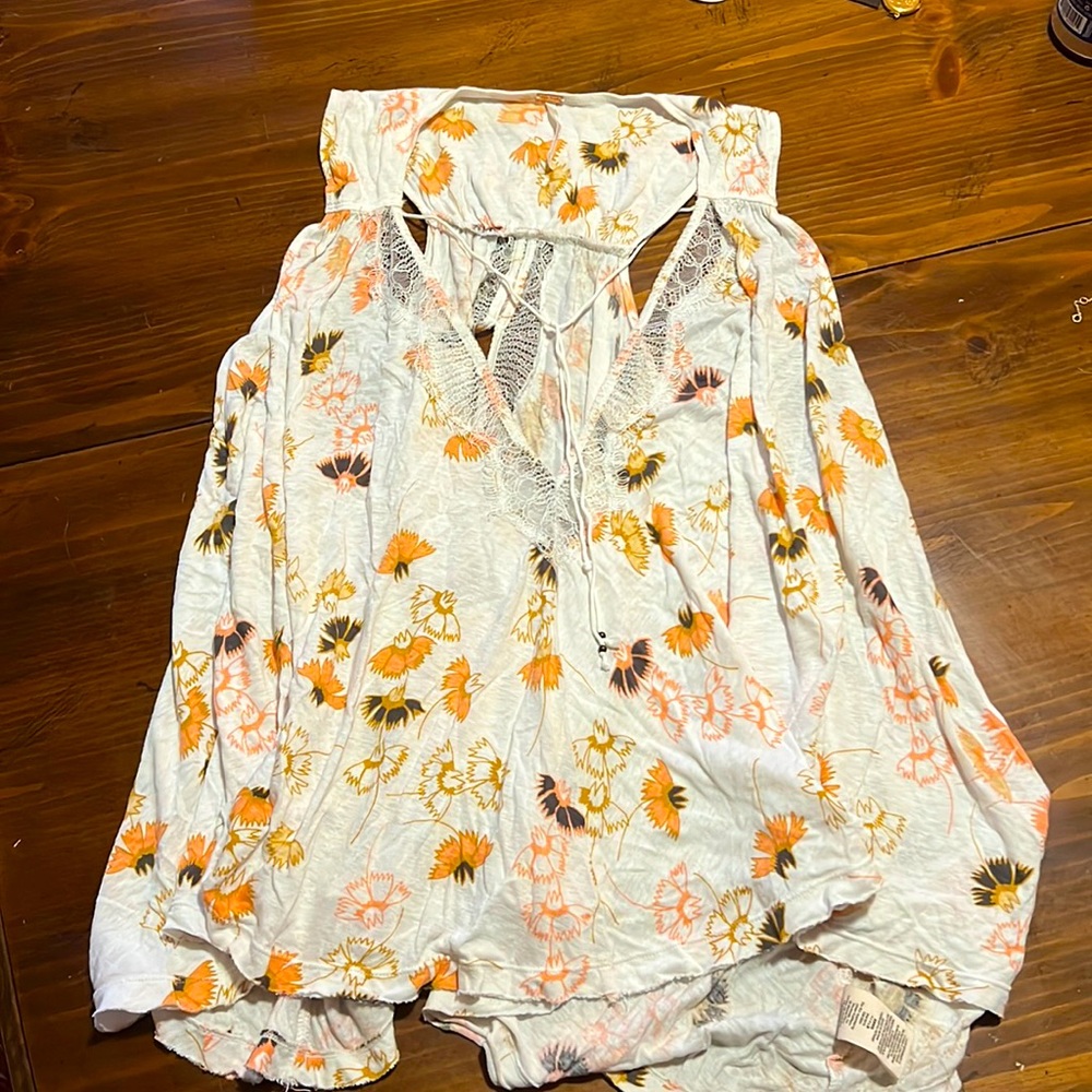 Open back free people top